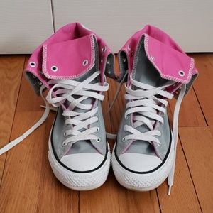 Size 8 High top Converse